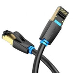 Cable de Red RJ45 SFTP Vention IKABN Cat.8/ 15m/ Negro - PixelPlaza