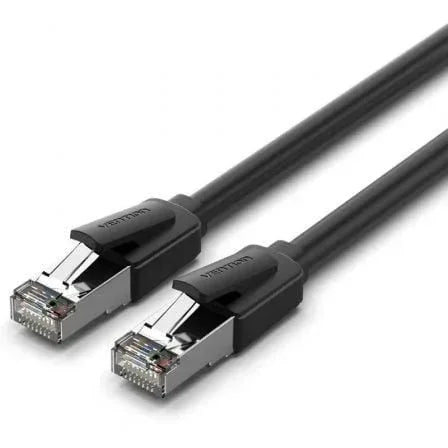 Cable de Red RJ45 UTP 26AWG Vention IKKBJ Cat.8/ Gaming/ 5m/ Negro - PixelPlaza