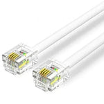 Cable de Teléfono RJ11 6P4C Vention IQBWI/ 3m/ Blanco - PixelPlaza