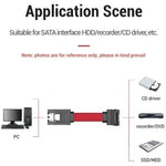 Cable SATA Vention KDDRD/ SATA Hembra - SATA Hembra/ 50cm/ Rojo - PixelPlaza