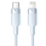 Cable USB Tipo-C Lightning Vention LALSF/ USB Tipo-C Macho - Lightning Macho/ 27W/ 480Mbps/ 1m/ Azul - PixelPlaza
