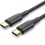 Cable USB 2.0 Tipo-C 3A Vention TAUBG/ USB Tipo-C Macho - USB Tipo-C Macho/ 480Mbps/ 1.5m/ Negro - PixelPlaza