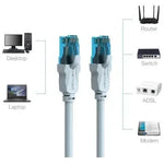 Cable de Red RJ45 UTP Vention VAP-A10-S300 Cat.5e/ 3m/ Azul y Negro - PixelPlaza