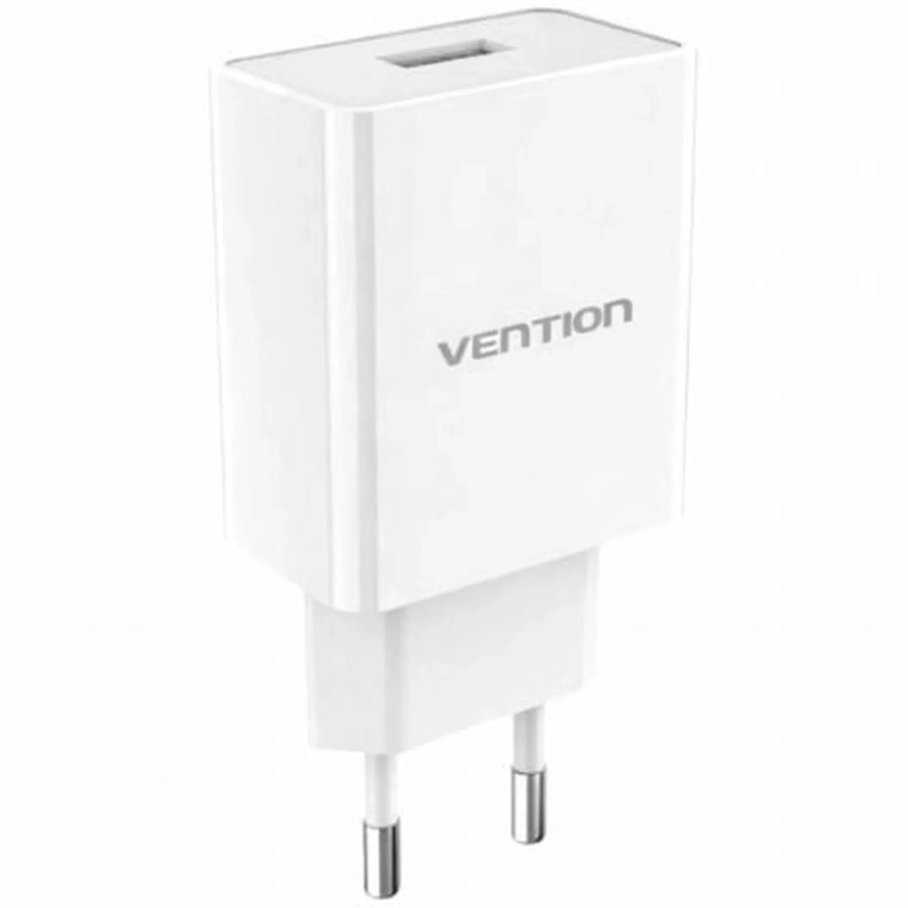 Cargador de Pared Vention WML-CH07-EU-W/ 1xUSB / 12W - PixelPlaza