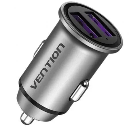 Cargador de Coche Vention FFEH0/ 2xUSB - PixelPlaza