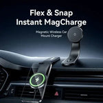 Cargador de Coche Inalámbrico Vention KSKB0/ 15W - PixelPlaza