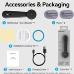 Cargador de Coche Inalámbrico Vention KSKB0/ 15W - PixelPlaza