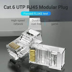 Conector RJ45 IDDR0-100/ Cat.6 UTP/ 100 uds - PixelPlaza