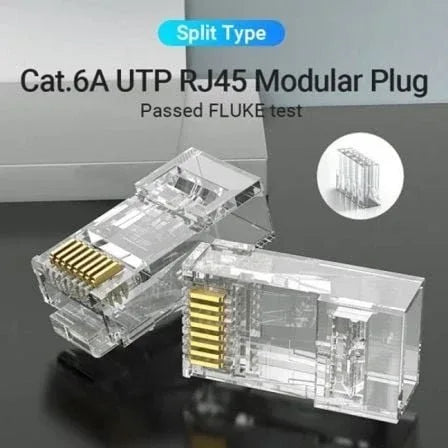 Conector RJ45 IDGR0-10/ Cat.6A UTP/ 10 uds - PixelPlaza