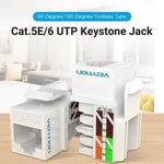 Conector RJ45 Vention IPFW0 Cat.6 UTP - PixelPlaza