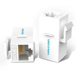Conector RJ45 Vention IPGW0-5 Cat6 UTP/ 5 uds/ Blanco - PixelPlaza