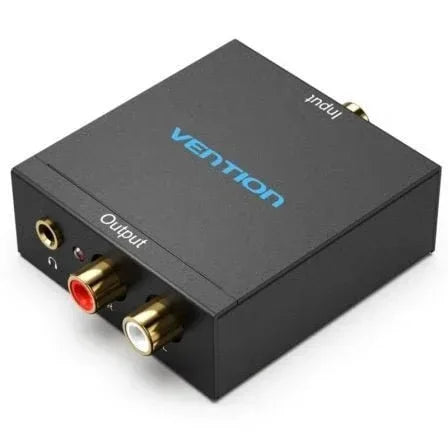Convertidor de Audio Vention BDFB0-EU/ Entrada Toslink y RCA/ Salida 2x RCA - PixelPlaza
