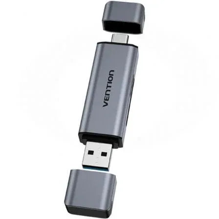 Lector de Tarjetas Externo Vention CLLH0/ USB 3.0/ USB Tipo-C - PixelPlaza