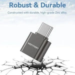 Lector de Tarjetas Externo Vention CLMH0/ USB Tipo-C - PixelPlaza