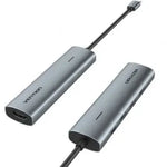 Docking USB Tipo-C Vention TGGHB/ 3xUSB/ 1xHDMI 4K/ 1xUSB Tipo-C PD - PixelPlaza