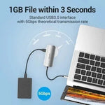 Docking USB Tipo-C Vention TOHHB/ 1xHDMI 4K/ 3xUSB/ 1xRJ45/ 1xUSB Tipo-C PD - PixelPlaza