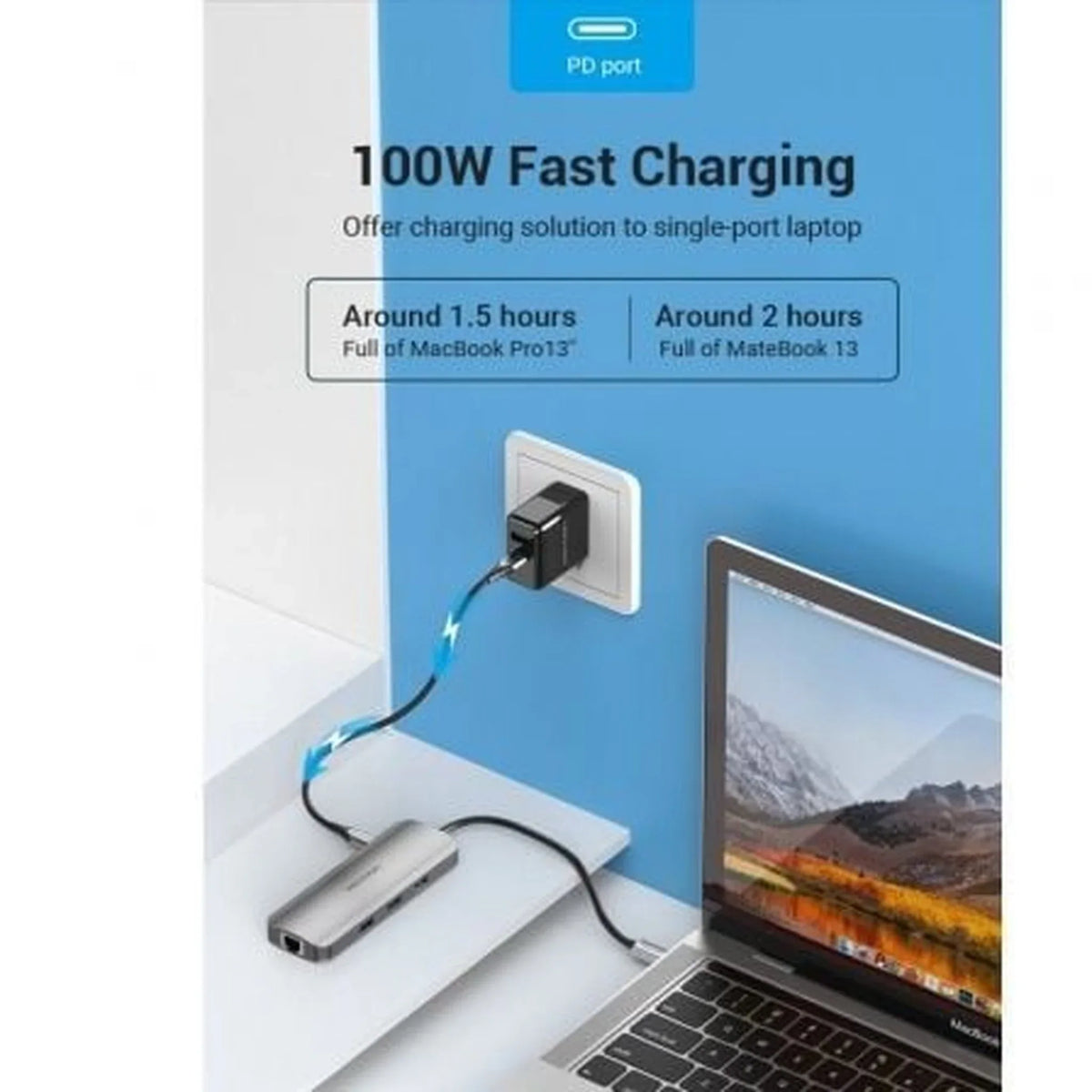 Docking USB Tipo-C Vention TOLHB/ 1xHDMI 4K/ 3xUSB/ 1xUSB Tipo-C PD/ 1xRJ45/ 1xLector Tarjetas SD/ 1x MicroSD/ Jack 3.5/ Gris - PixelPlaza