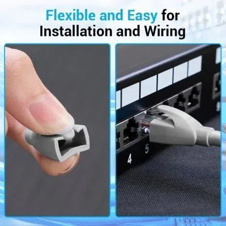 Funda Protectora RJ45 Vention IODH0-50/ 50 uds/ Gris - PixelPlaza