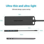Hub USB 3.0 Vention CHLBB/ 4xUSB/ 1xMicroUSB PD - PixelPlaza