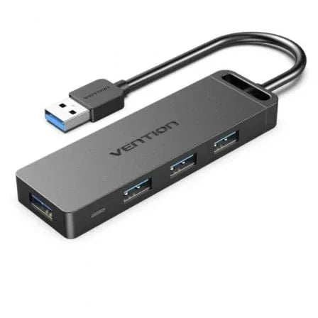 Hub USB 3.0 Vention CHLBD/ 4xUSB/ MicroUSB PD/ 50cm - PixelPlaza