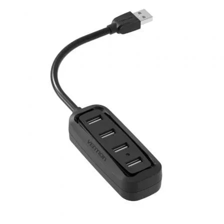 Hub USB Vention VAS-J43-B015/ 4xUSB/ 15cm - PixelPlaza
