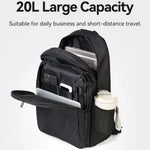 Mochila Vention KRMB0 para Portátiles hasta 15.6"/ 20L/ Negra - PixelPlaza