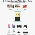 Transmisor y Receptor USB/ MP3/ Bluetooth Vention NAFB0 - PixelPlaza