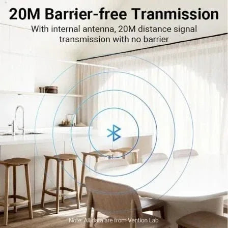 Transmisor y Receptor USB/ MP3/ Bluetooth Vention NAFB0 - PixelPlaza