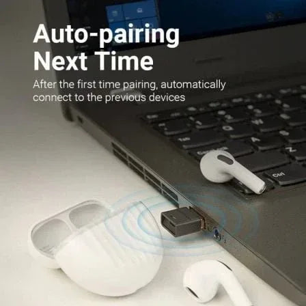 Transmisor y Receptor USB/ MP3/ Bluetooth Vention NAFB0 - PixelPlaza