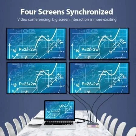 Duplicador HDMI Vention ACCG0-EU/ 4x HDMI Hembra - HDMI Macho - PixelPlaza