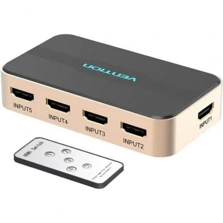 Duplicador HDMI Vention ACDG0/ 5x HDMI Hembra - HDMI Macho - PixelPlaza