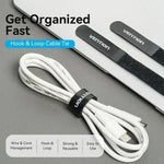 Tira Organizadora de Cables Vention KANB0/ 12cm - PixelPlaza