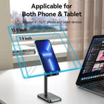 Soporte para Smartphone/Tablet Vention KCQB0/ Negro - PixelPlaza
