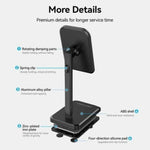 Soporte para Smartphone/Tablet Vention KCQB0/ Negro - PixelPlaza