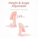 Soporte para Smartphone/Tablet Vention KSGP0/ Rosa - PixelPlaza