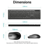 Teclado y Ratón Inalámbricos Vention Combo KTDB0-ES - PixelPlaza