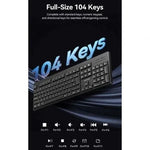 Teclado y Ratón Inalámbricos Vention Combo KTZB0-EN/ Inglés - PixelPlaza