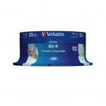 Blue-Ray BD-R Verbatim 43811 Imprimible 6X/ Tarrina-25uds - PixelPlaza