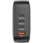 Cargador de Pared Universal GaN para Viaje Verbatim Mini GaN Wall Charger/ 3xUSB Tipo-C/ 1xUSB/ 165W - PixelPlaza