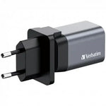 Cargador de Pared Universal GaN para Viaje Verbatim GNC-35/ 1xUSB Tipo-C/ 1xUSB/ 35W - PixelPlaza