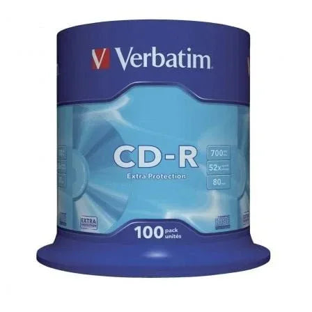 CD-R Verbatim Datalife 52X/ Tarrina-100uds - PixelPlaza