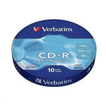 CD-R Verbatim Datalife 52X/ Tarrina-10uds - PixelPlaza
