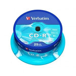 CD-R Verbatim Datalife 52X/ Tarrina-25uds - PixelPlaza