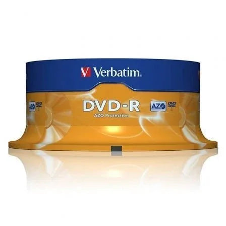 DVD-R Verbatim Advanced AZO 16X/ Tarrina-25uds - PixelPlaza