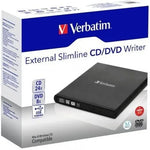 Grabadora Externa CD/DVD Verbatim Slimline 98938 - PixelPlaza