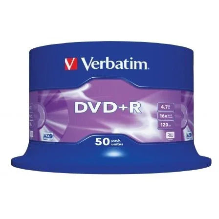 DVD+R Verbatim Advanced AZO 16X/ Tarrina-50uds - PixelPlaza