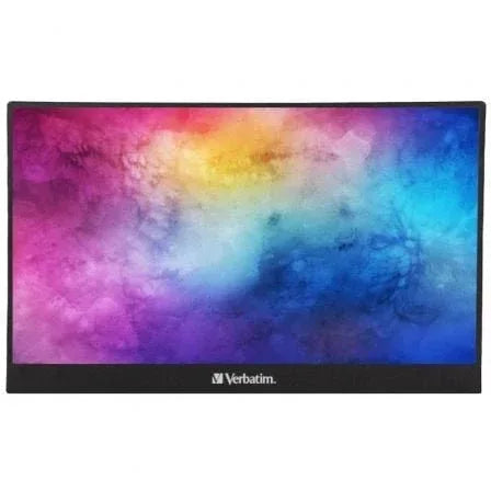 Monitor Portátil Táctil Verbatim PMT-14 14"/ Full HD/ Multimedia/ Negro - PixelPlaza