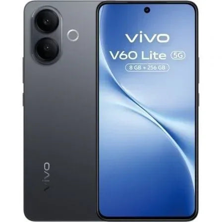 Smartphone Vivo V60 Lite 8GB/ 256GB/ 6.77"/ 5G/ Negro/ Incluye Cargador 90W y Buds - PixelPlaza