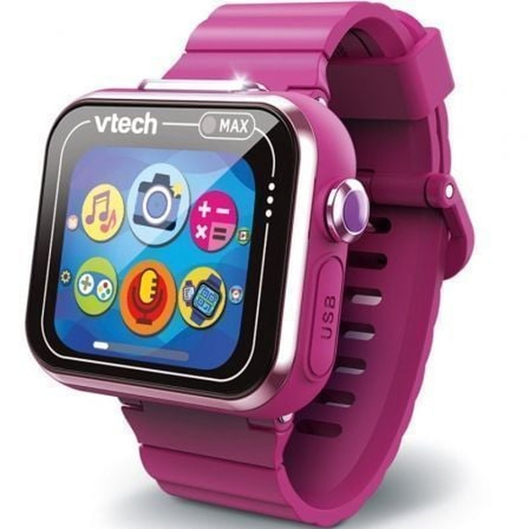 Smartwatch VTech Kidizoom Smartwatch Max/ Notificaciones/ Frambuesa