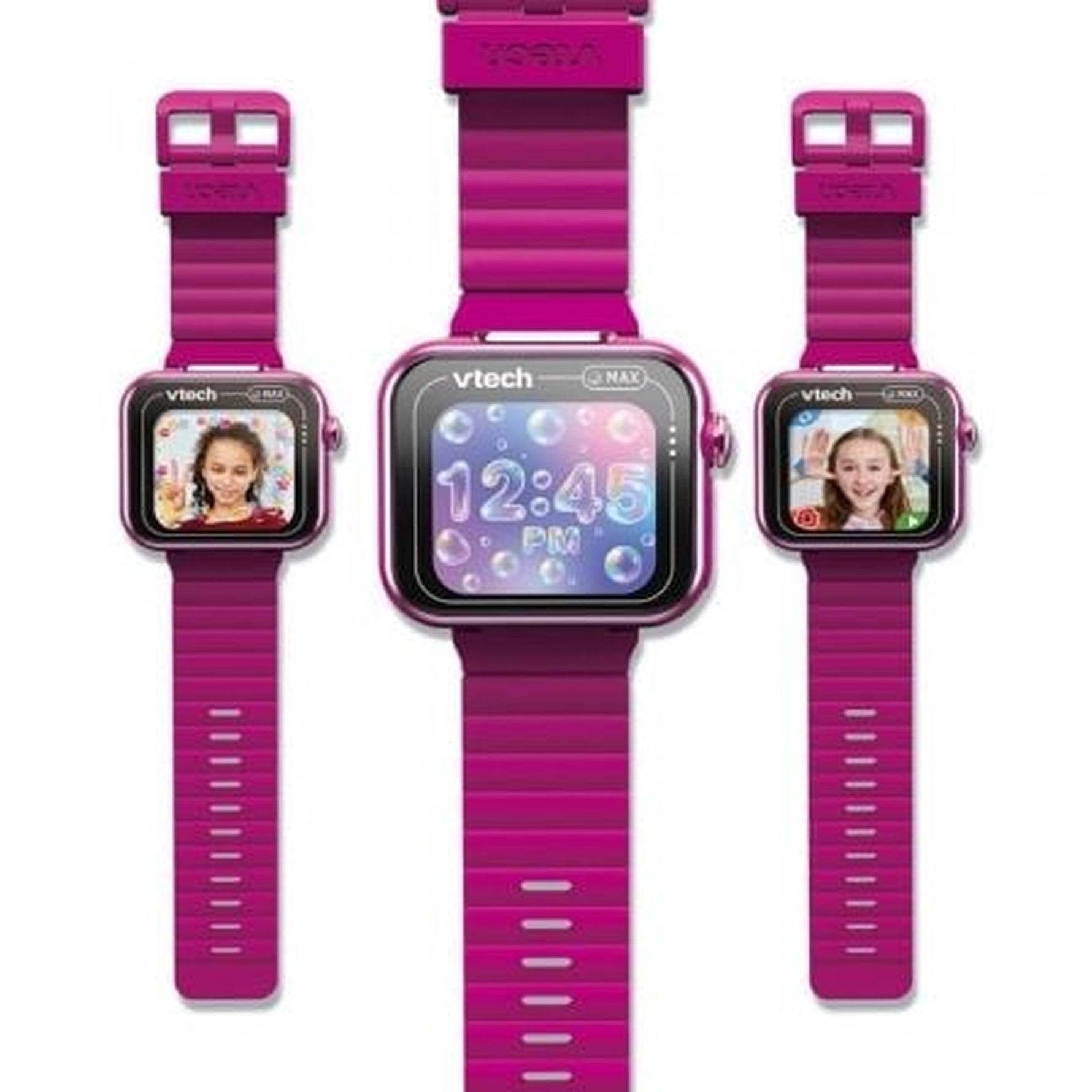 Smartwatch VTech Kidizoom Smartwatch Max/ Notificaciones/ Frambuesa